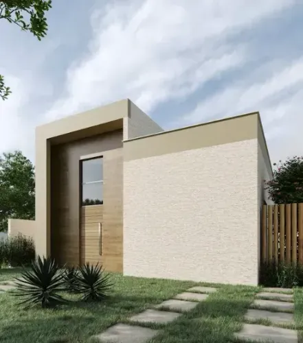 CASAS DE 57m2 PRONTA PARA MORA E COM INFRAESTRUTURA DE CLUBE