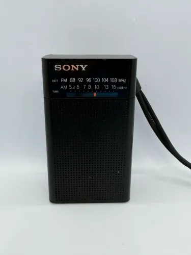 Rádio Portátil Sony AM/FM Vintage Funcionando