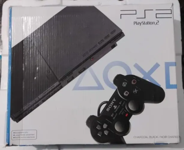 Caixa réplica PS2 Slim