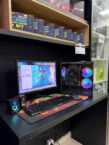 Computador completo pegada Gamer ideal para Roblox