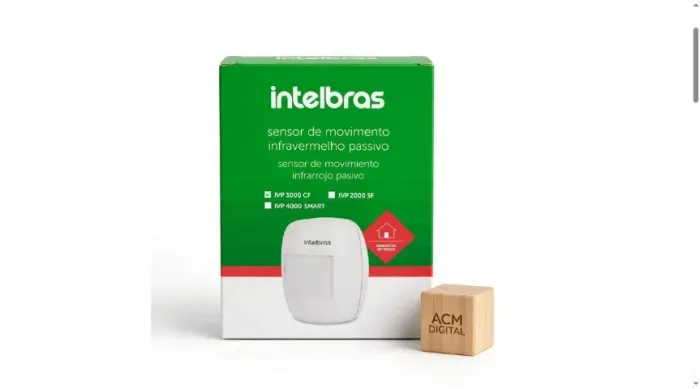 Sensor de Presença Intelbras IVP 3000 para Alarme - Original