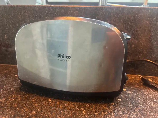 Torradeira Philco french toast inox