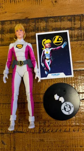 Saturngirl Dc Multiverse Mcfarlane !!