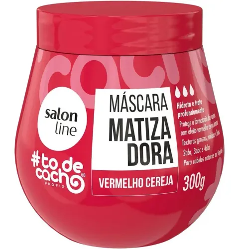 MATIZADOR VERMELHO CEREJA SALON LINE CHEIO!