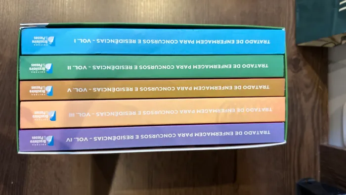 Livro combo Tratado de Enfermagem - Rômulo Passos