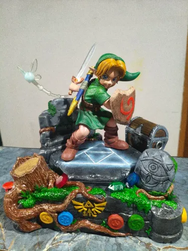 Figure art em resina Zelda