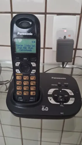 TELEFONE SEM FIO COM SECRETÁRIA ELETRÔNICA