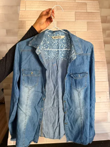 Jaqueta jeans azul