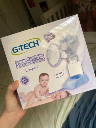 Bomba de leite elétrica G-tech (novo)