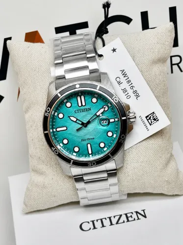 Relógio Citizen Eco drive Marine Sports AW1816-89L - Novo - garantia internacional Citizen