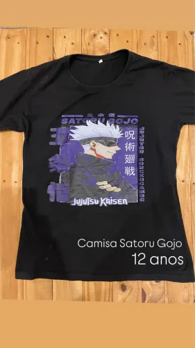 Camisa Jujutsu Kaisen Satotu Gojo 