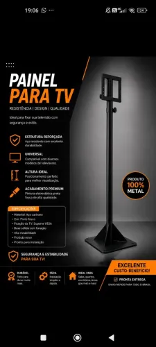 Suporte de televisão