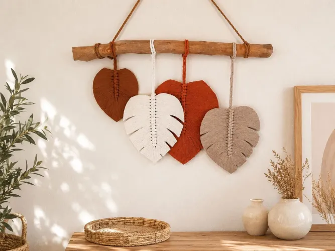Lindo Painel com folhas em Costela de Adão Promoção