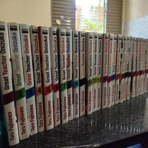 Coleção completa do manga GTO (Great Teacher Onizuka) volumes de 1 a 25