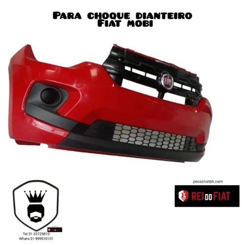 parachoque dianteiro completo fiat mobi