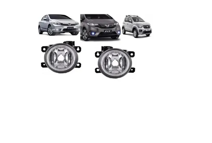 Par Farol Milha Civic 2015 2016 Fit 2014 a 2017 Mobi 2016 17