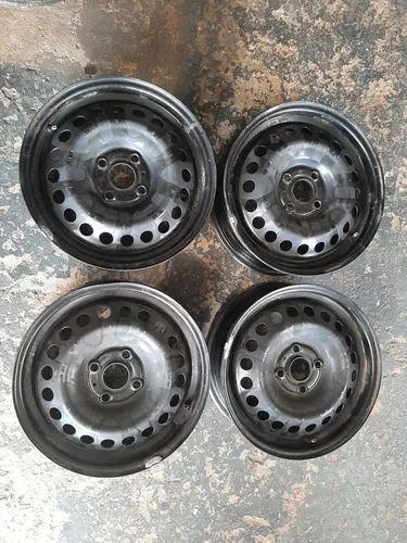 Jogo de Rodas Aro 15 Ferro 4x100 Zeradas