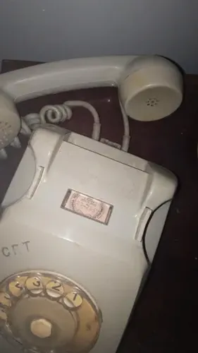 telefone disco crt