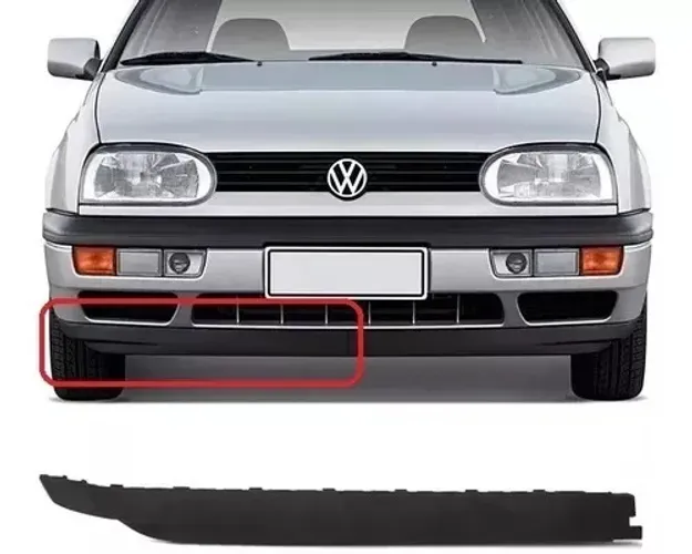 Spoiler Dianteiro Parachoque Golf 1992 1993 94 1995