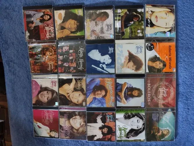 Roberta Miranda 20 cds raros e comuns lote de cds
