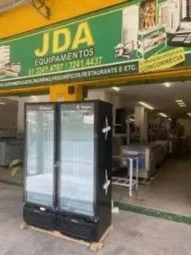 Conservador / refrigerador vertical - 2 portas - marca gelopar - expositor 