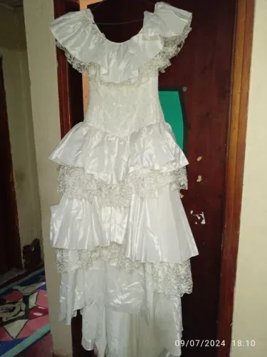 Vestido de noiva tradicional