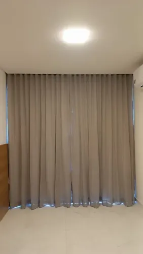 Cortinas em tecido  para sala