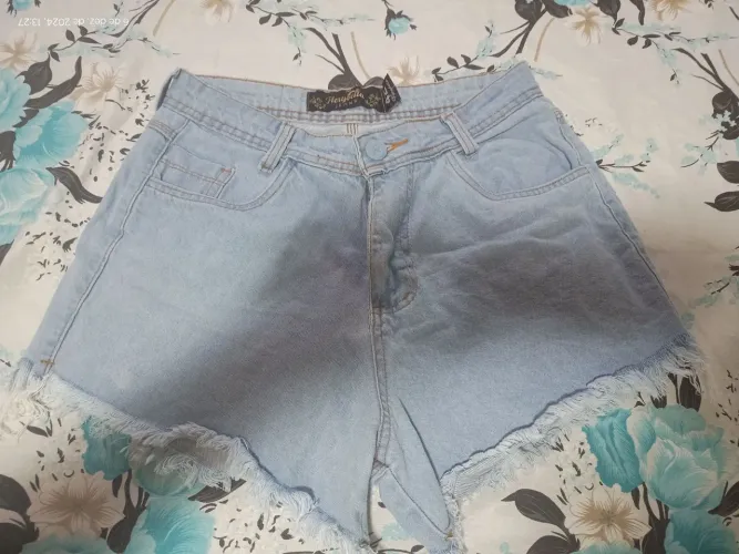 Shorts jeans feminino 