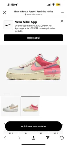 Tenis nike air force 
