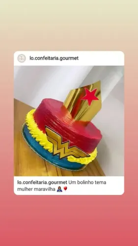 Faço encomendas de bolos e doces