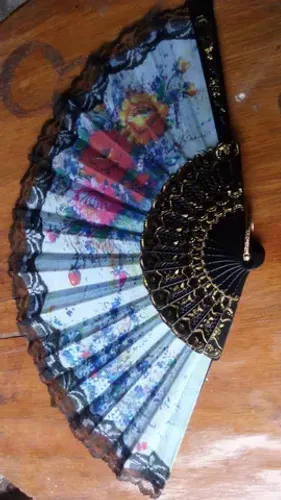 Leque de tecido
