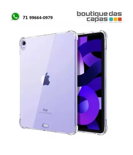 CAPA CASE TPU BORDA ANTI IMPACTO IPAD AIR 6 M2 11? 2024 A2902 A2903 A2904