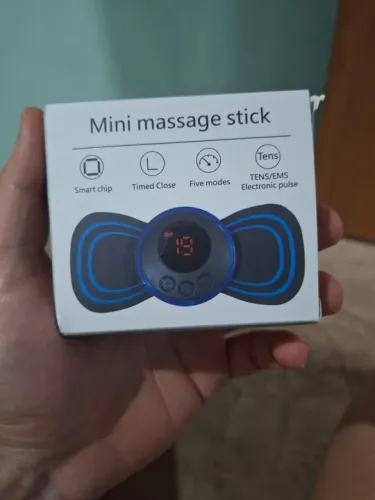 Mini massageador elétrico