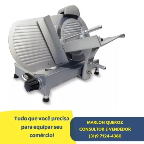Cortador de Frios Palladium Novo Lam 30CM com NR12