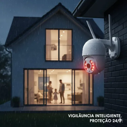 Segurança Total, De Onde Estiver com a câmera Wi-fi a8.