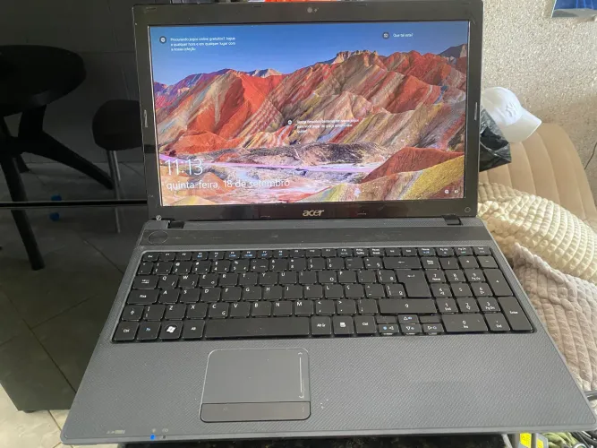 Notebook 5250 Acer 15 polegadas 