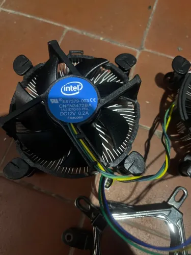 Cooler Intel Original,cooler rvg,processador dual core.