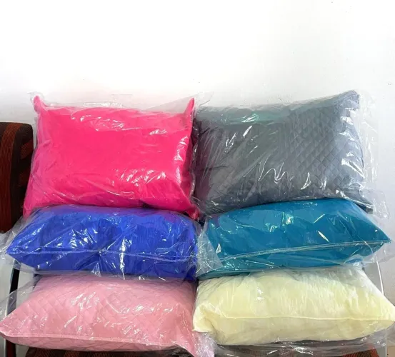 2 TRAVESSEIROS CORES SUPER CHEIOS E MACIOS 