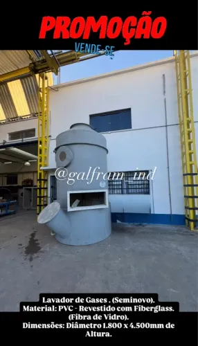 Lavador de Gases Industrial.