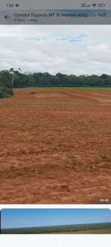 Fazenda de arrendamento 1.260hec em porto dos gaúchos, abre até 2.000hec