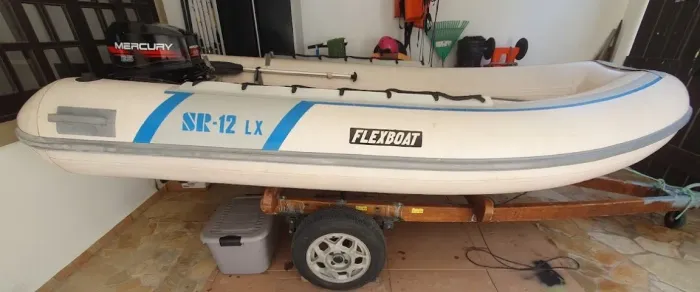FLEXBOAT SR 12 LX - 2° DONO (Tudo original) - Bote / Barco