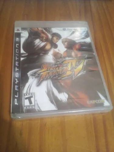 Jogo para Playstation 3 novo e lacrado Street Fighter IV PS3