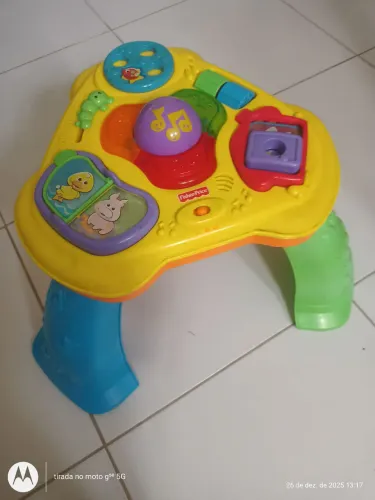 .Mesa de Atividades Fisher and Price