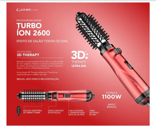 Escova secadora BIVOLT