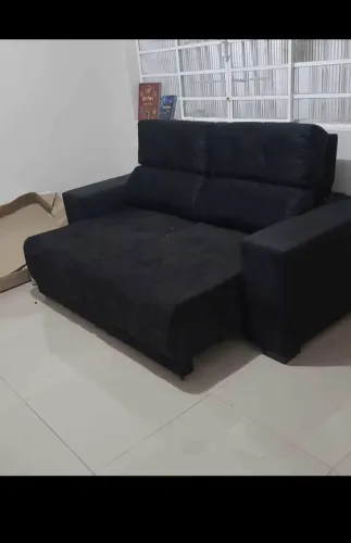 Sofá retrátil reclinável novo de fábrica FRETE GRÁTIS
