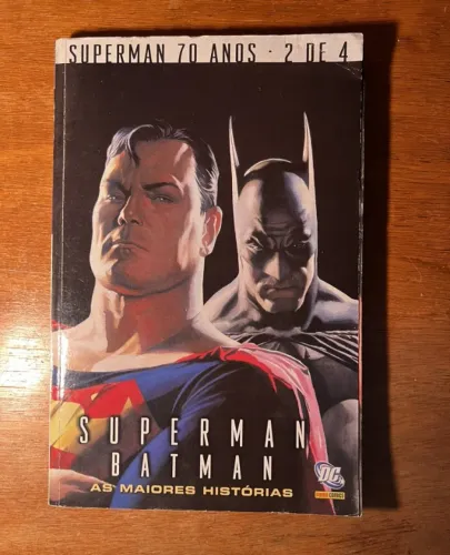 Gibi Quadrinho Superman e Batman As Maiores Histórias - Panini DC Comics - EM ÓTIMO ESTADO