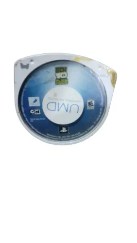Jogo de PSP Ben 10 alien force não vem com a capa