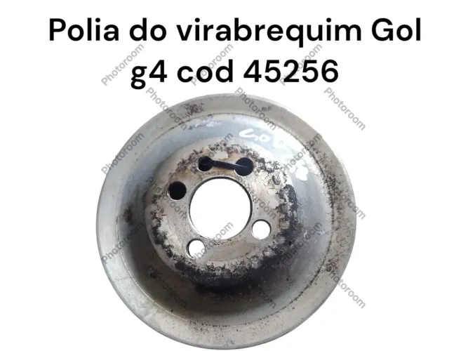 Polia do virabrequim Gol g4 cod 45256