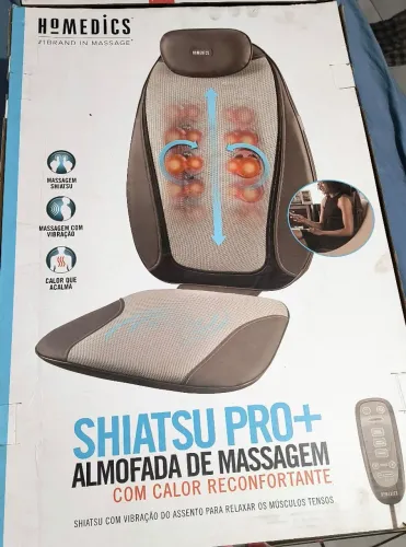 Massageador Shiatsu Homedics( nas costas inteira)