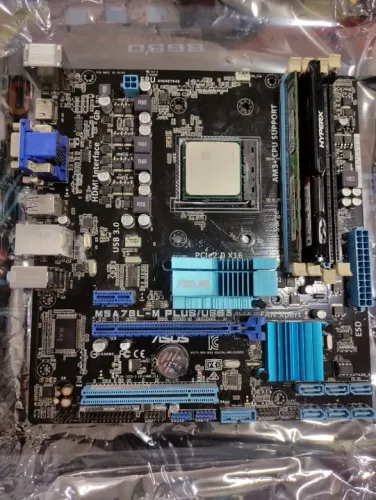Kit peças computador PC DDR3, placa mãe, processador, memória ram, placa de video GTX 1050